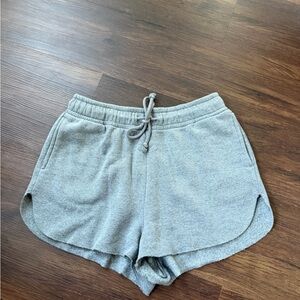 Target Women’s Heather Grey Comfy Fleece Shorts